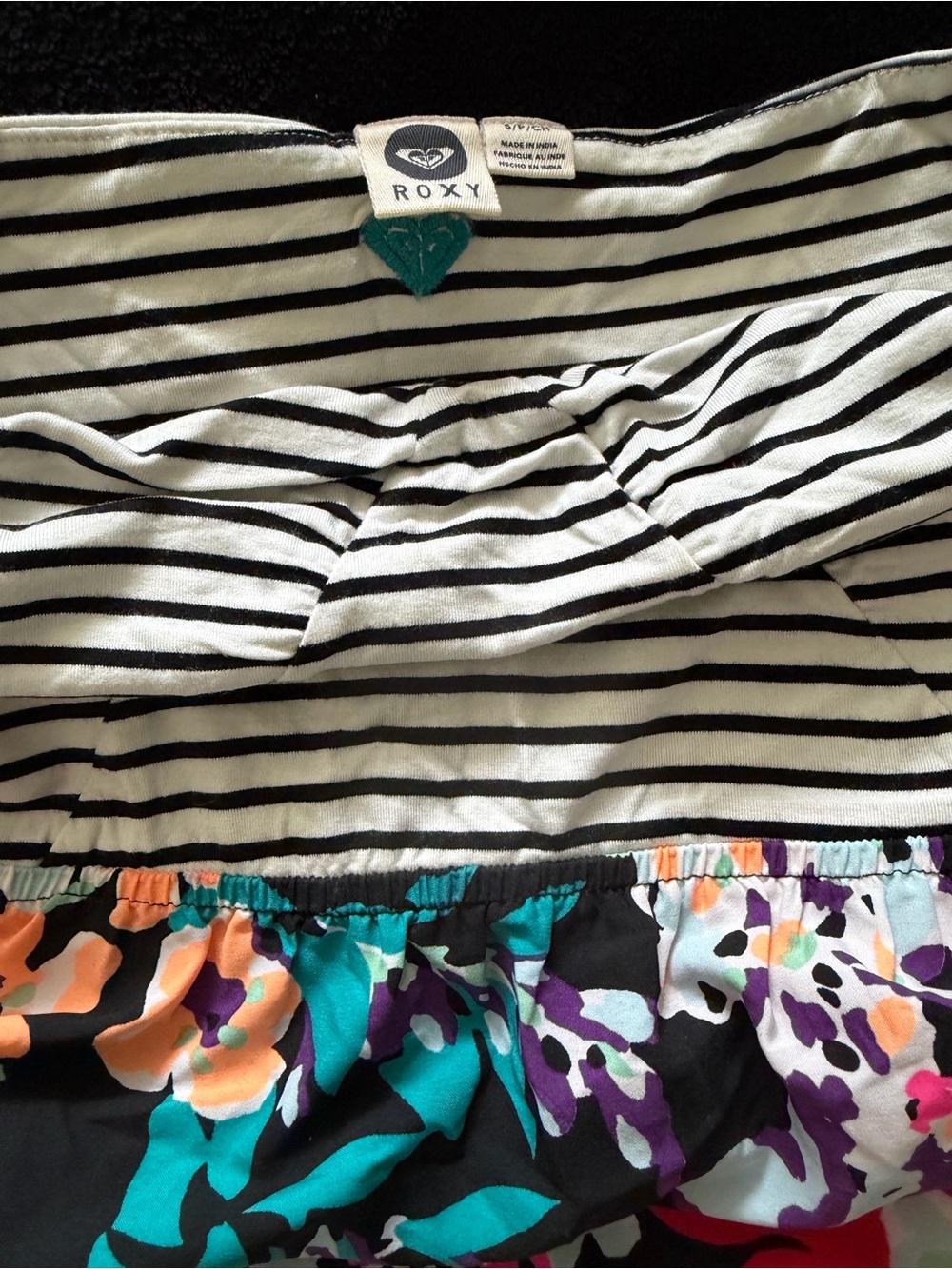 Preloved Roxy Strapless Dress Small - Picture 2 of 3